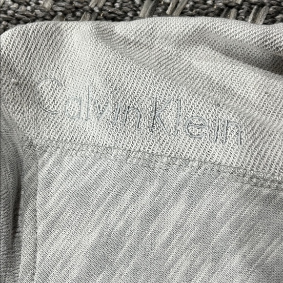 Calvin Klein | Grey Cowl Neck 3/4 Sleeve Sweater - Picture 6 of 16